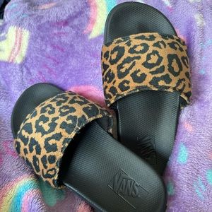 Kids Vans Slides Size 3